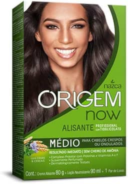 Origem Now Kit Alisamento Ervas e Cereais, Nazca Cosméticos