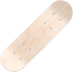 harayaa Deck de skate de madeira, deck de longboard em branco, acessório de skate para meninos, meninas e crianças
