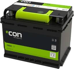 Bateria eCON Free 60Ah 485A 12V Garantia 18 Meses - Caixa Alta
