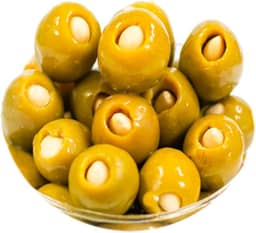 Azeitona Verde Recheada com Castanha do Pará 1kg