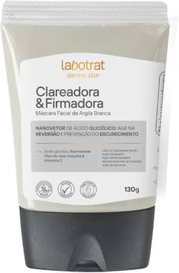 Mascara Clareadora E Firmadora Com Argila Branca 130G (Pa060013)
