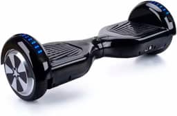 Hoverboard Skate Elétrico 6.5" com Led e Bluetooth Original Brinovar (Preto)