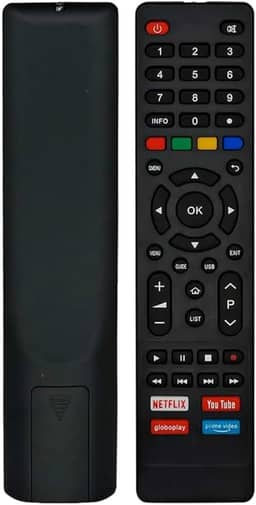Controle Remoto Compatível PHILCO BRITÂNIA Smart TV LCD LED 4K com Netflix Youtube Globoplay Prime - TONSHOP