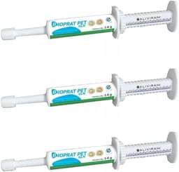 Kit 3x Probiotico Bioprat Pet Gln 14g Suplemento Alimentar Para Cães e Gatos