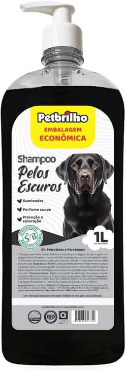 Shampoo Petbrilho Escuros 1L