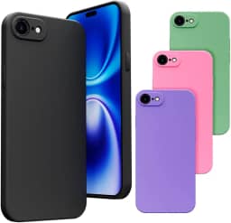 Capa Capinha Case Compatível Apple iPhone 7/8 Silicone Veludo Premium [2ASHOP] (PRETO)