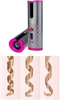 Cachos Definidos Modelador Profissional Automático Sem Fio