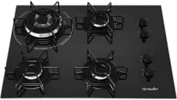 Cooktop Mueller 4 Bocas com Queimador Tripla Chama Mcg134bg1