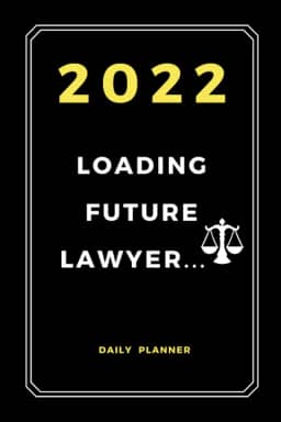 Loading Future Lawyer 2022: law student planner notebook journal/future lawyer planner 2022 / law student perfect gift