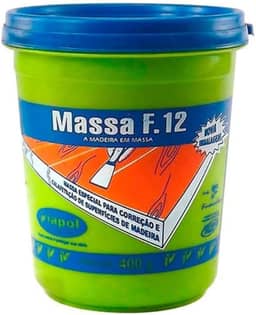 Massa Para Madeira F12 400g Branca