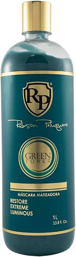 Máscara Matizadora Green 1 Litro Verde Robson Peluquero RP
