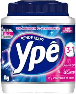 Ypê Detergente em Pó para Máquina 1Kg