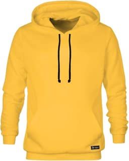 Blusão Moletom Canguru Masculino e Feminino Liso Básico com Capuz e Bolso