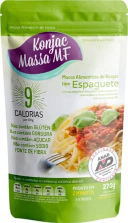 Kit 6X: Massa Konjac Tipo Espaguete 270g