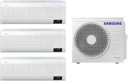 Tri-Split Samsung WindFree 24.000 BTUs (Hi Wall 9.000 + 2x12.000) Quente/Frio com WiFi 220V