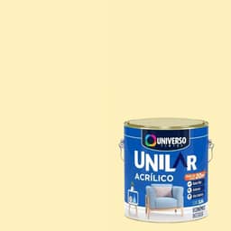 Tinta Acrílica Antimofo Unilar 3,6l Escolha sua Cor (Amarelo Canário)