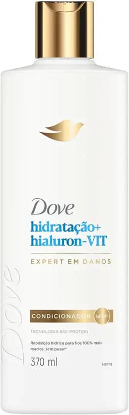 Dove Condicionador Hidratação + Hialuron-Vit 370ml