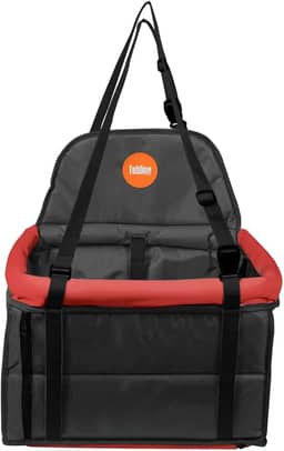 ASSENTO TRANSPET VERMELHO / PRETO Tubline para Cães e Gatos até 10kg