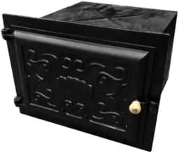 Forno Ferro Fundido Tampa Ferro Fogão Lenha 50x47x33cm G