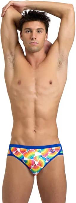 Cuecas de Natação Arena Sunga masculina de natação Performance Pride arenaMasculino