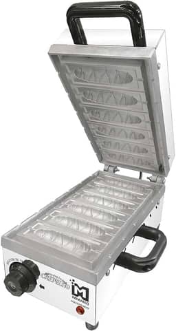 Maquina de Crepe Suíço Palito 6 crepes Profissional 127