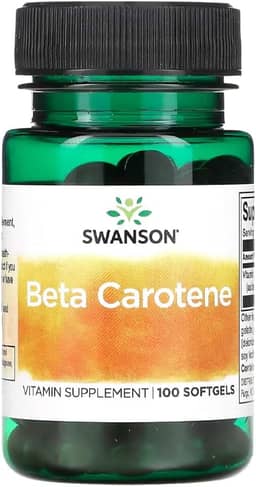Beta-Caroteno 7,500Rae mcg Swanson 100Softgels Importado