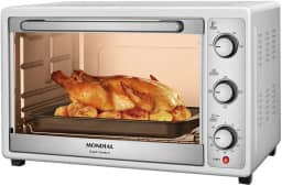 Forno Elétrico 52L Grand Family II, Mondial, Branco/Inox, 1800W, 127V - FRN-52-W