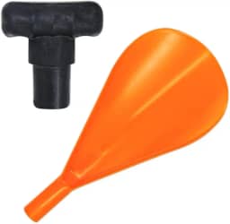 Kit Pá de Remo Stand Up Paddle SUP + Empunhadura Anatômica Manopla Pega Mão Encaixe Simples Fixação Ergonômica Confortável Resistente Acessório Hidrodinâmico Durável Estabilidade