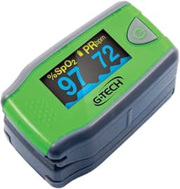 Oximetro De Dedo Digital Com Monitor Pediatrico G-tech