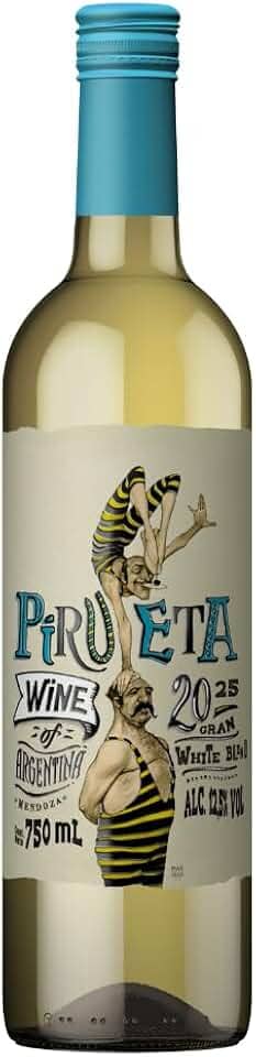 Vinho Fino Branco Argentino Pirueta Varietal White Blend 750ml