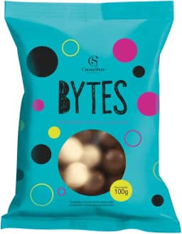 Bytes De Chocolate Ao Leite E Branco 100G Cacau Show