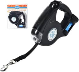 Chalesco Guia Retrátil Plus 20 kg Preta