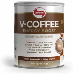 V-Coffee Energy Boost - 220g Sabor Original - Vitafor