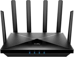 P5 Roteador 5G SA/NSA AX3000 Wi-Fi 6, Dual SIM, Qualcomm X62, Velocidade de Download até 3.4 Gbps, Antenas Removíveis, VPN e Segurança Avançada de DNS