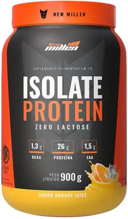 Isolate Protein - Pote 900g Orange Juice - New Millen