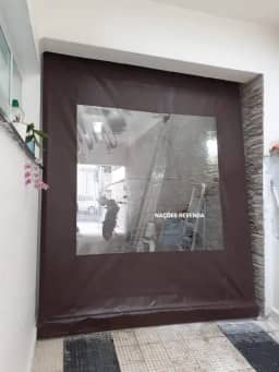 Toldo Cortina Retrátil completo para instalação: 2m x 2,50m Lona Night & Day Alta Resistência