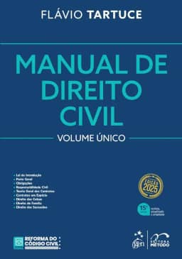 Manual de Direito Civil - Vol. Único - 15ª Edição 2025
