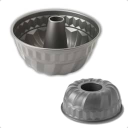 Forma de Bolo Redonda Telfon, Alumínio, Antiaderente, Tubo Central, Cozimento Uniforme, Fácil Limpeza, Linha BakeryPremium - 2L.