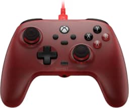 GameSir T7 Wired Controller with Hall Effect Joysticks, Plug and Play Gaming Gamepad for Xbox Series X|S, Xbox One, Windows 10/11 & Steam, 3.5mm Audio Jack - Red