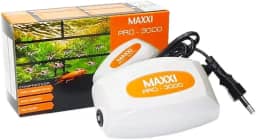 Compressor de Ar Maxxi Pro-3000 3,5W Para Aquário até 75L 220V Maxxi Power Para Peixes