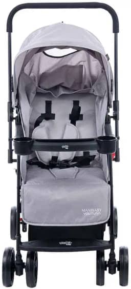 Maxi Baby Carrinho de Bebê Com Alça Reversível YouTurn (Cinza)