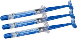 Kit 3 Clareador Dental Caseiro Whiteness Perfect 10% Fgm