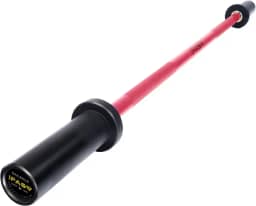 Barra de barra olímpica, barra de peso cromada sólida de 1,8 m com rolamentos, barra de halterofilismo de capacidade de 181 kg para exercícios de ginástica em casa, treino de força, agachamento,