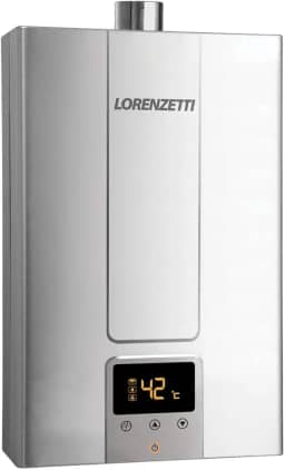 Aquecedor de Água a Gás LZ 2000 DE-I GN Digital 20 L/Min, INOX, LORENZETTI