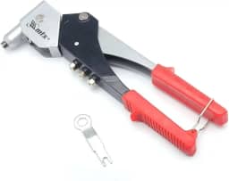 MTX Rebitador Manual Tipo Alicate 263 mm – Cabeça Giratória 360° para Rebites em Ângulos Difíceis