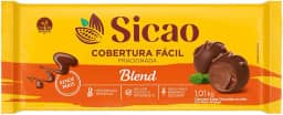 Cobertura Barra Fracionada Chocolate Blend Dia a Dia 1,01kg - Sicao