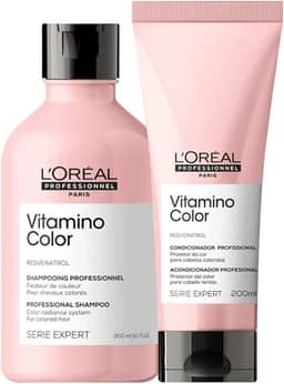 Kit Shampoo e Condicionador Loreal Professionnel Vitamino Color Pequeno