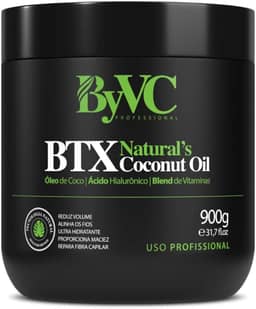 Selante Capilar Selagem BTX Natural's Coconut Oil Sem Formol 900grs