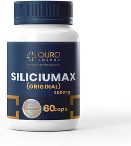 SiliciuMax (Silício Orgânico) 300mg - 60 cápsulas