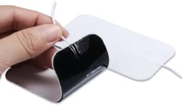 Eletrodos Adesivos para Massagem TENS FES, 5cm x 9cm, Pacote com 10 Unidades